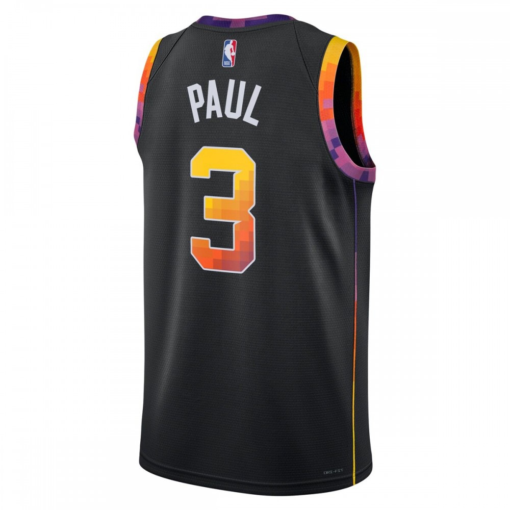 Chris Paul Phoenix Suns Jordan Brand 2022/23 Statement Edition Swingman Jersey - Black-Pro Kit Vault | Brand New 26/27 Sports Jerseys